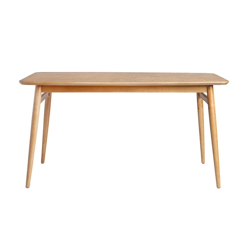 Table à manger en bois Mid-Century Modern de 150 cm