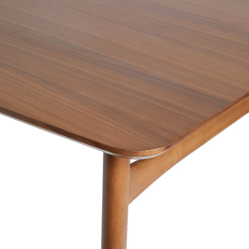 Table à manger en bois Mid-Century Modern de 150 cm