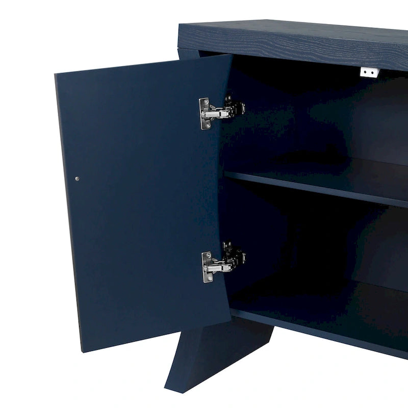 Bahut/buffet de 150 cm avec rangement – Credenza moderne à 4 portes