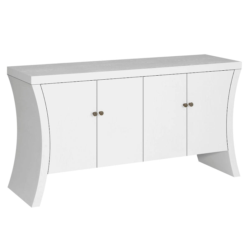 Bahut/buffet de 150 cm avec rangement – Credenza moderne à 4 portes