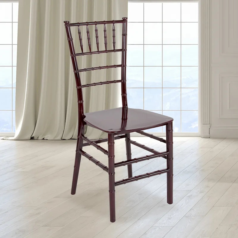 Chaise empilable en résine - 15L x 18,75P x 35H