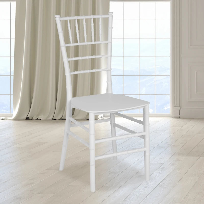 Chaise empilable en résine - 15L x 18,75P x 35H