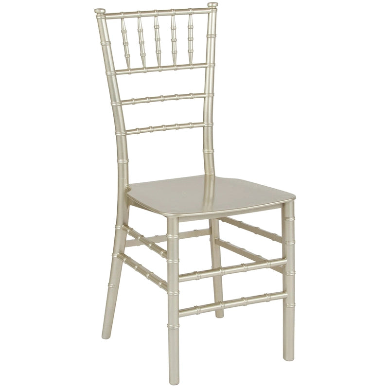 Chaise empilable en résine - 15L x 18,75P x 35H