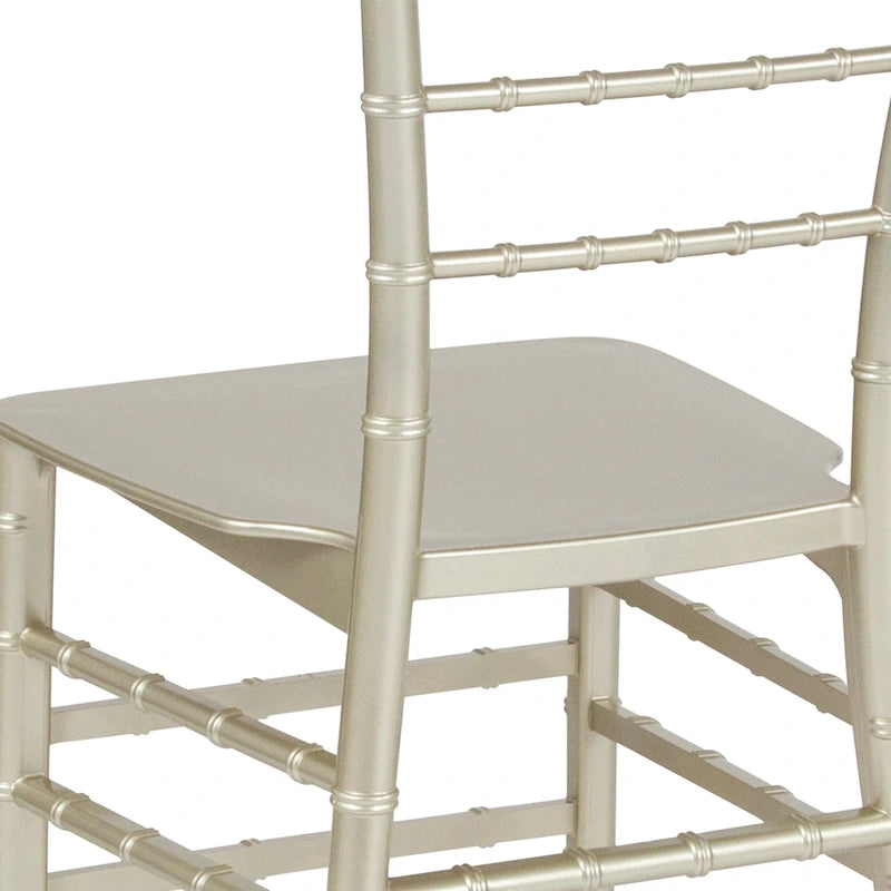 Chaise empilable en résine - 15L x 18,75P x 35H