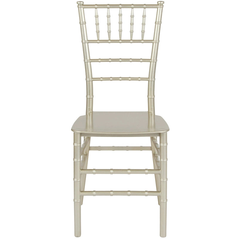 Chaise empilable en résine - 15L x 18,75P x 35H