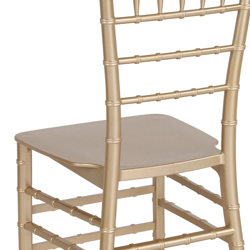 Chaise empilable en résine - 15L x 18,75P x 35H