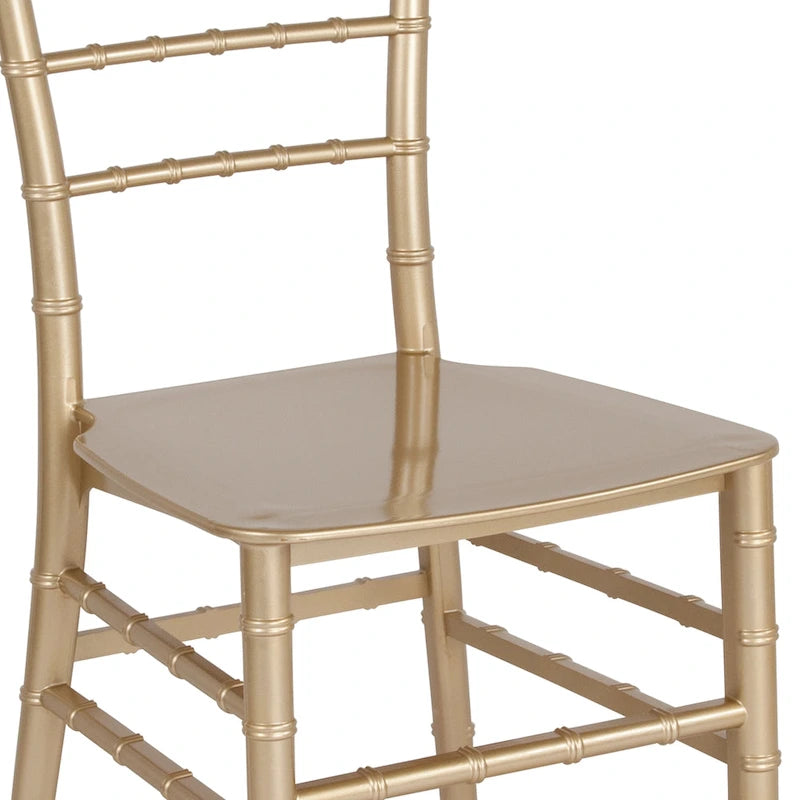 Chaise empilable en résine - 15L x 18,75P x 35H