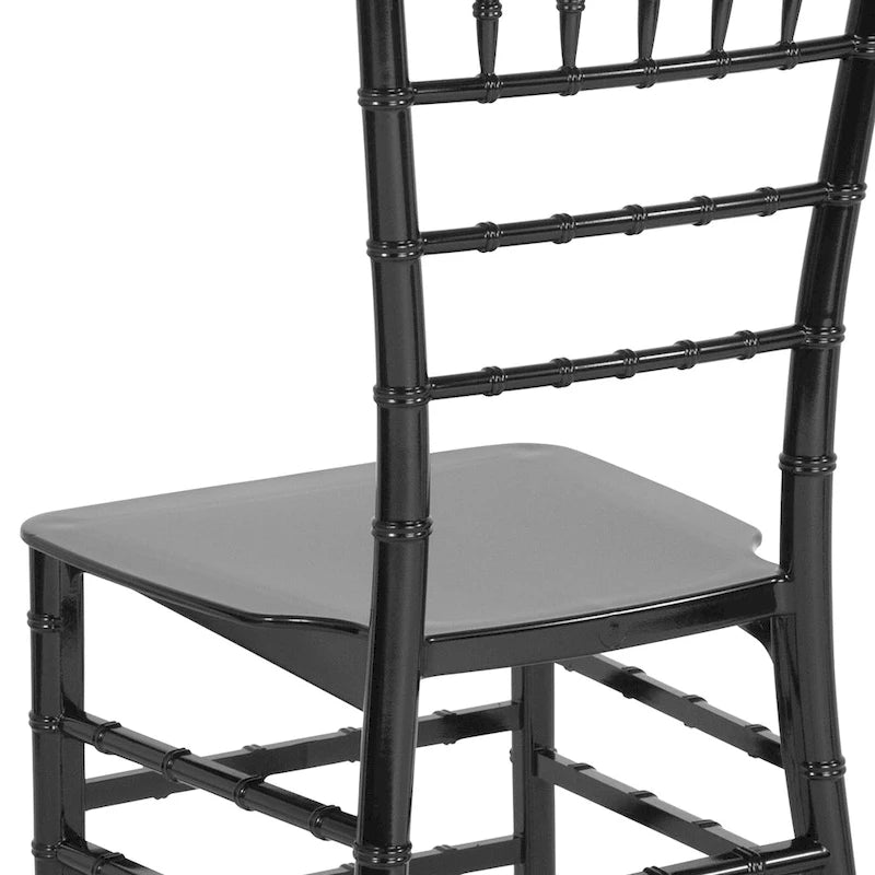 Chaise empilable en résine - 15L x 18,75P x 35H