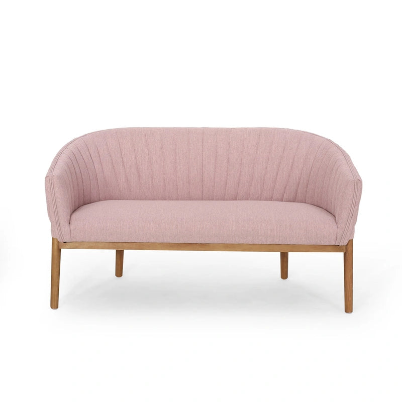 Causeuse Mid-Century Modern Glamour