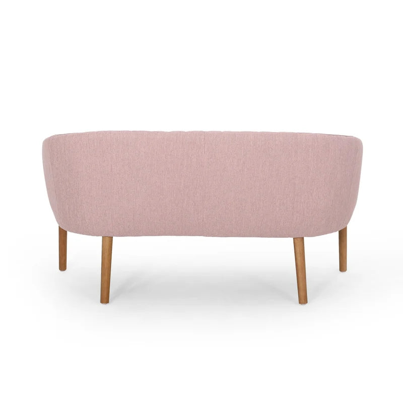 Causeuse Mid-Century Modern Glamour