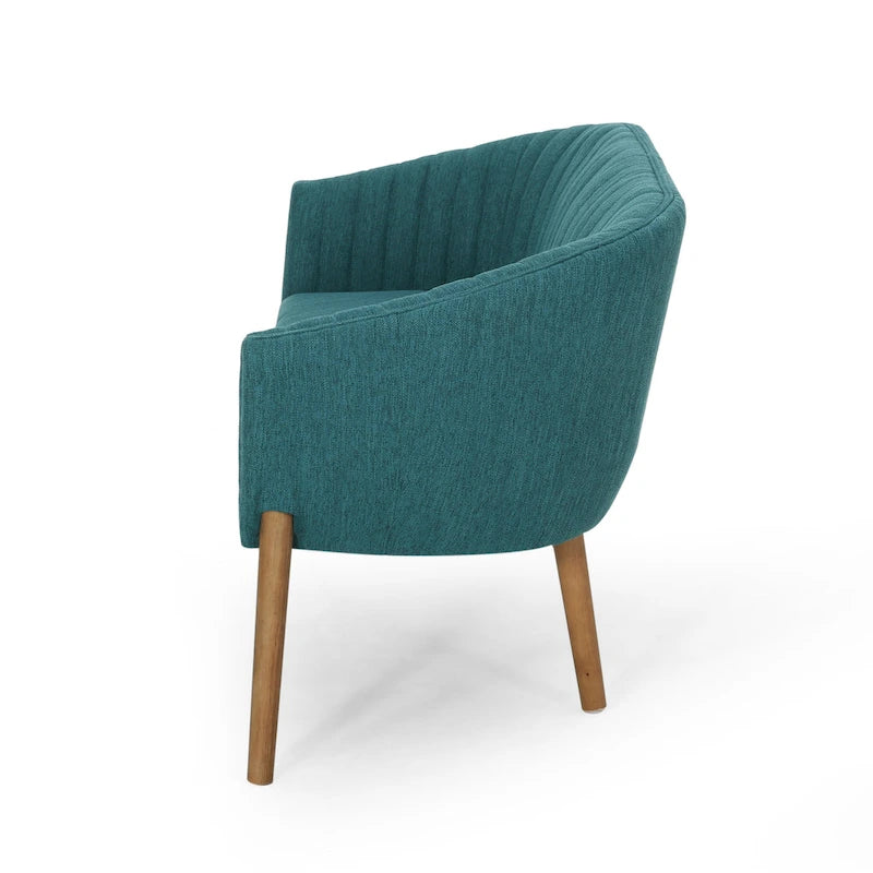 Causeuse Mid-Century Modern Glamour