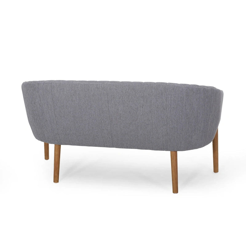 Causeuse Mid-Century Modern Glamour