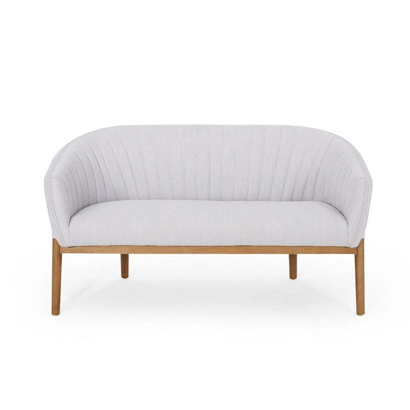 Causeuse Mid-Century Modern Glamour
