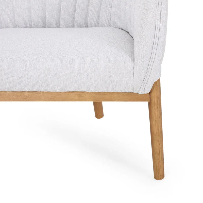 Causeuse Mid-Century Modern Glamour