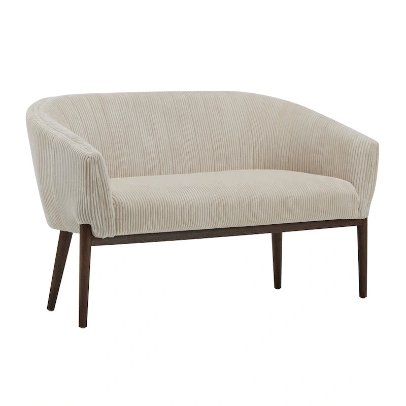 Causeuse Mid-Century Modern Glamour