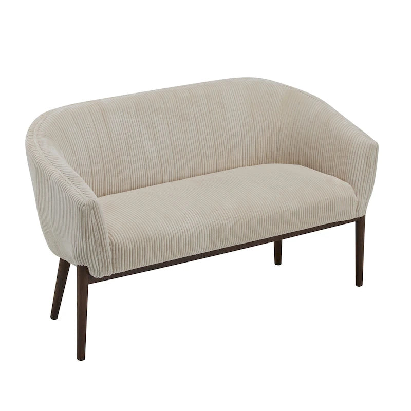 Causeuse Mid-Century Modern Glamour