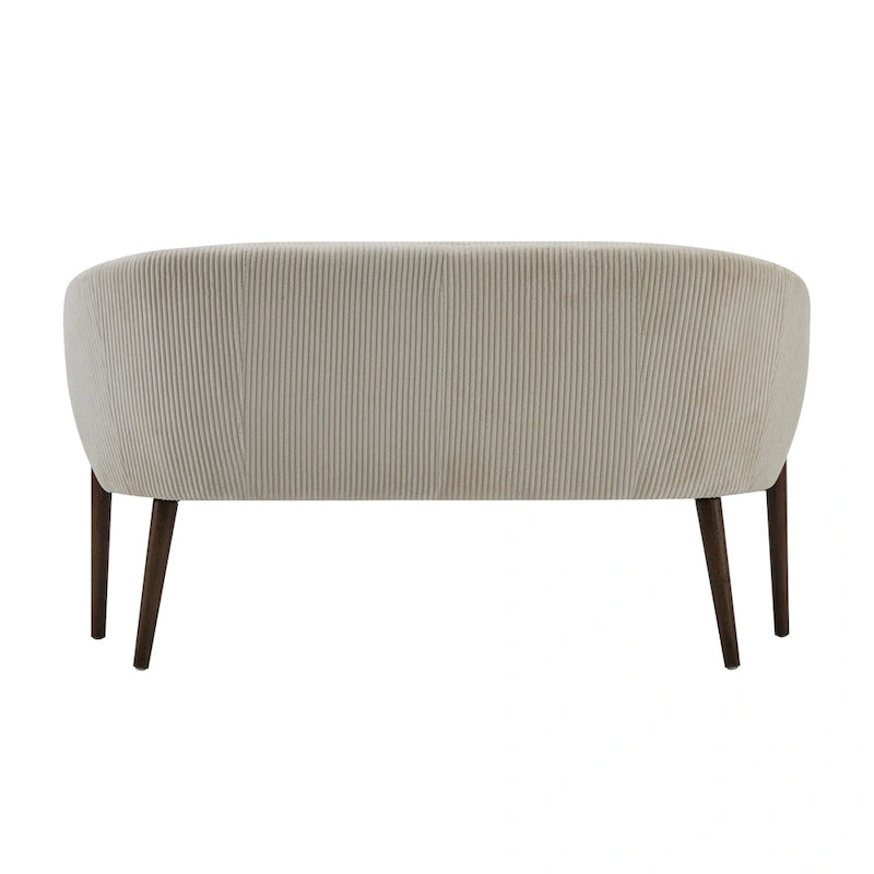 Causeuse Mid-Century Modern Glamour