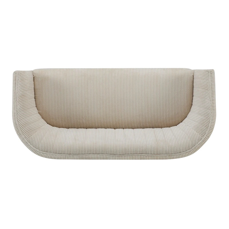 Causeuse Mid-Century Modern Glamour