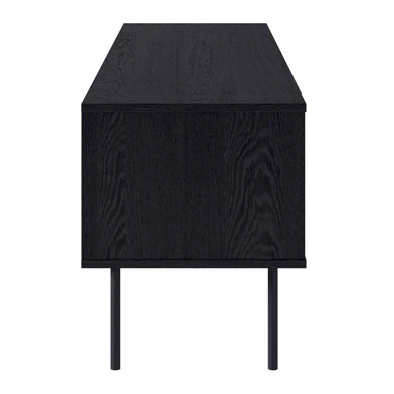 Meuble TV cannelé pour téléviseurs jusqu'à 75" - 59"