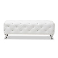 Banc moderne capitonné de cristaux