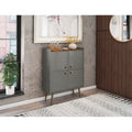 Meuble d'appoint moderne du milieu du siècle de 45,5 po