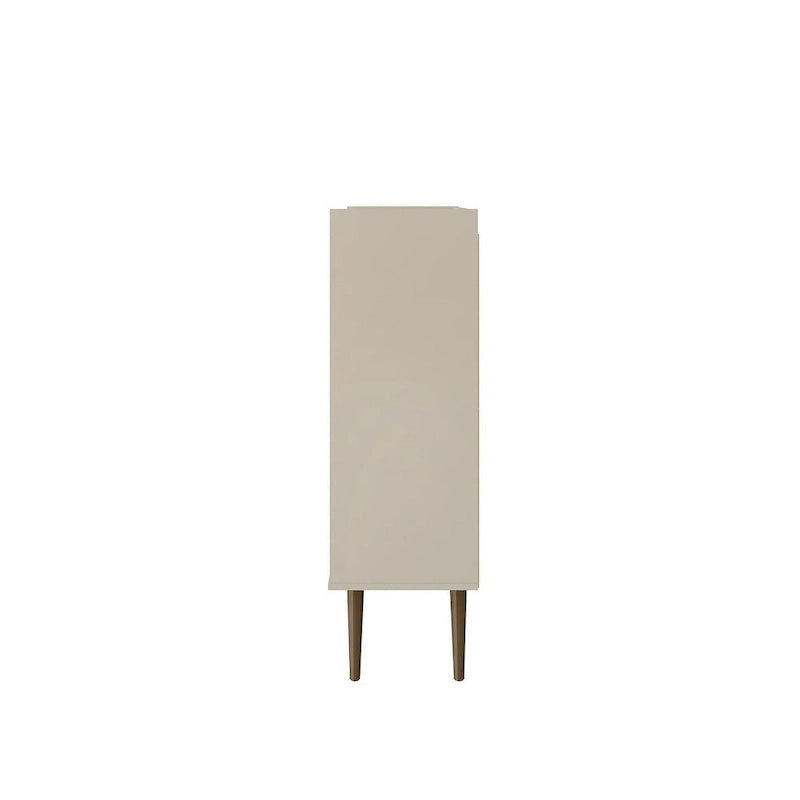 Meuble d'appoint moderne du milieu du siècle de 45,5 po
