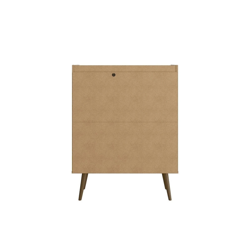 Meuble d'appoint moderne du milieu du siècle de 45,5 po
