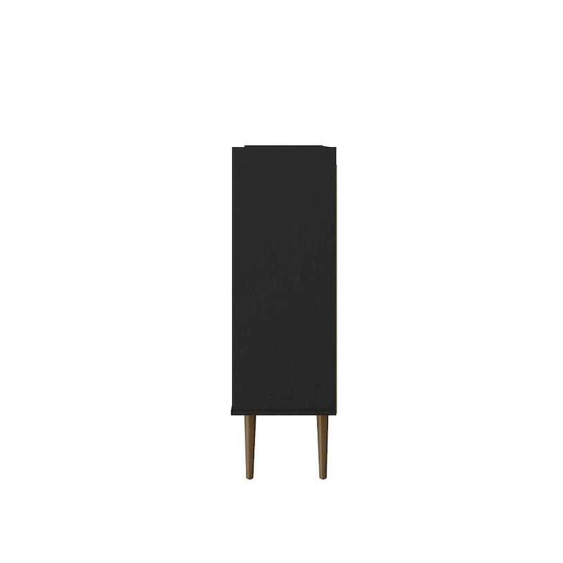 Meuble d'appoint moderne du milieu du siècle de 45,5 po