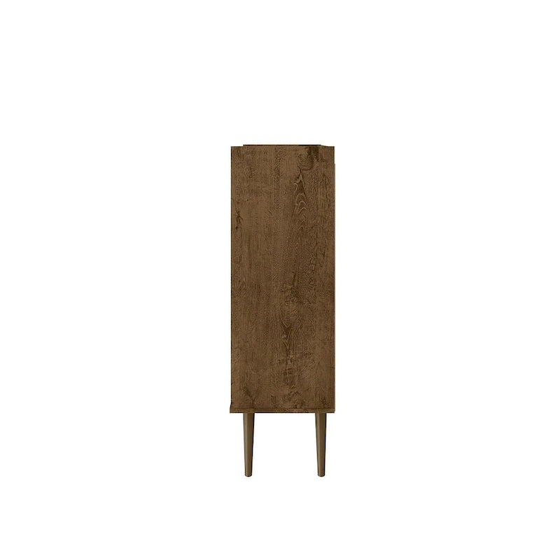 Meuble d'appoint moderne du milieu du siècle de 45,5 po