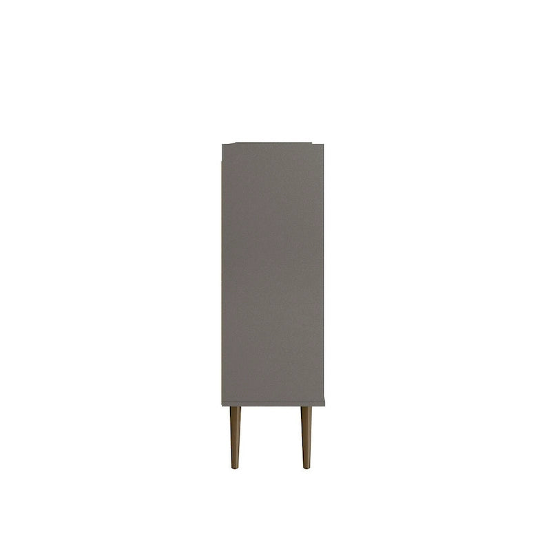 Meuble d'appoint moderne du milieu du siècle de 45,5 po