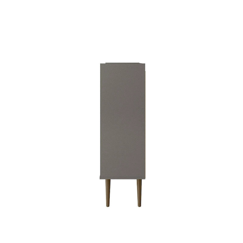 Meuble d'appoint moderne du milieu du siècle de 45,5 po