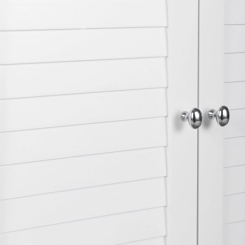 Meuble bas à poser à deux portes en bois