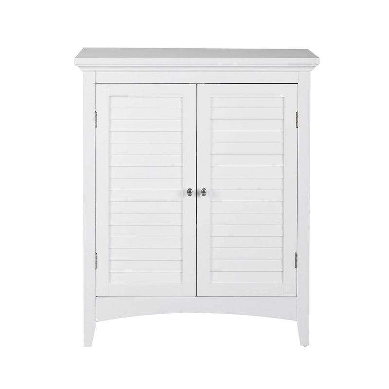 Meuble bas à poser à deux portes en bois