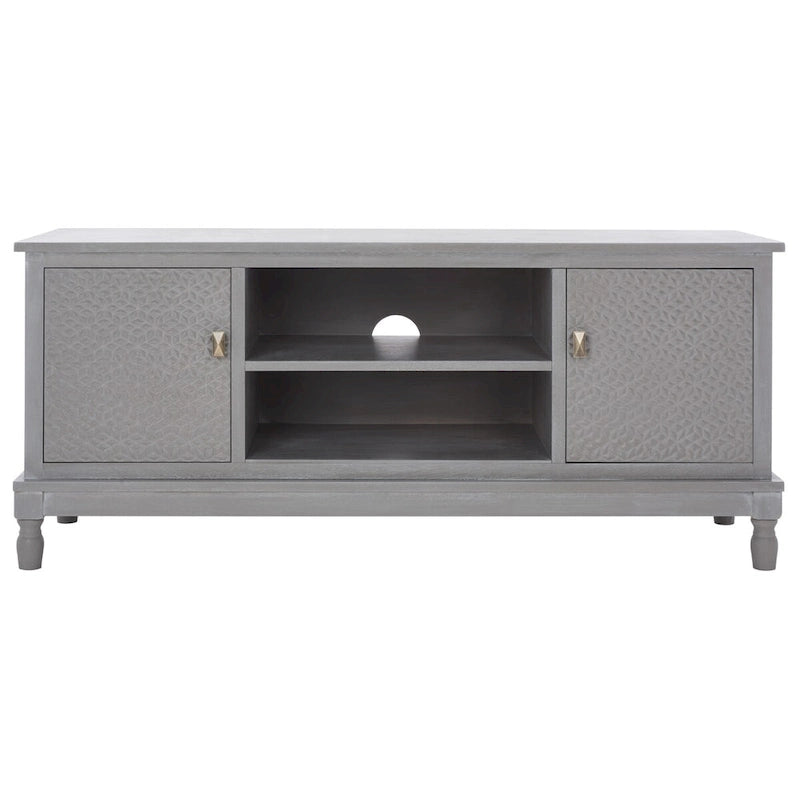 Meuble TV 2 portes 1 étagère - 47 L x 16 P x 20 H
