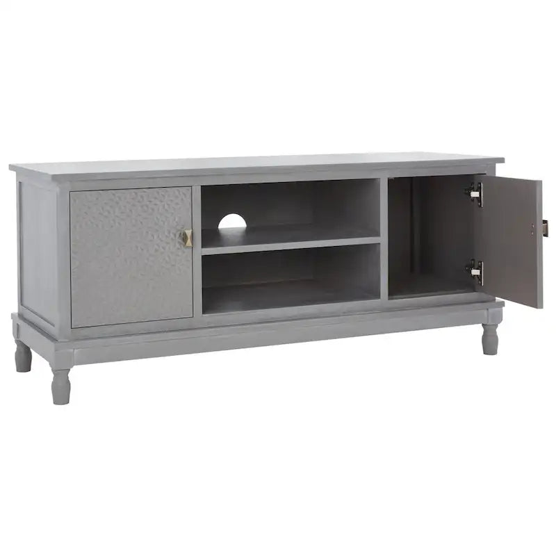 Meuble TV 2 portes 1 étagère - 47 L x 16 P x 20 H
