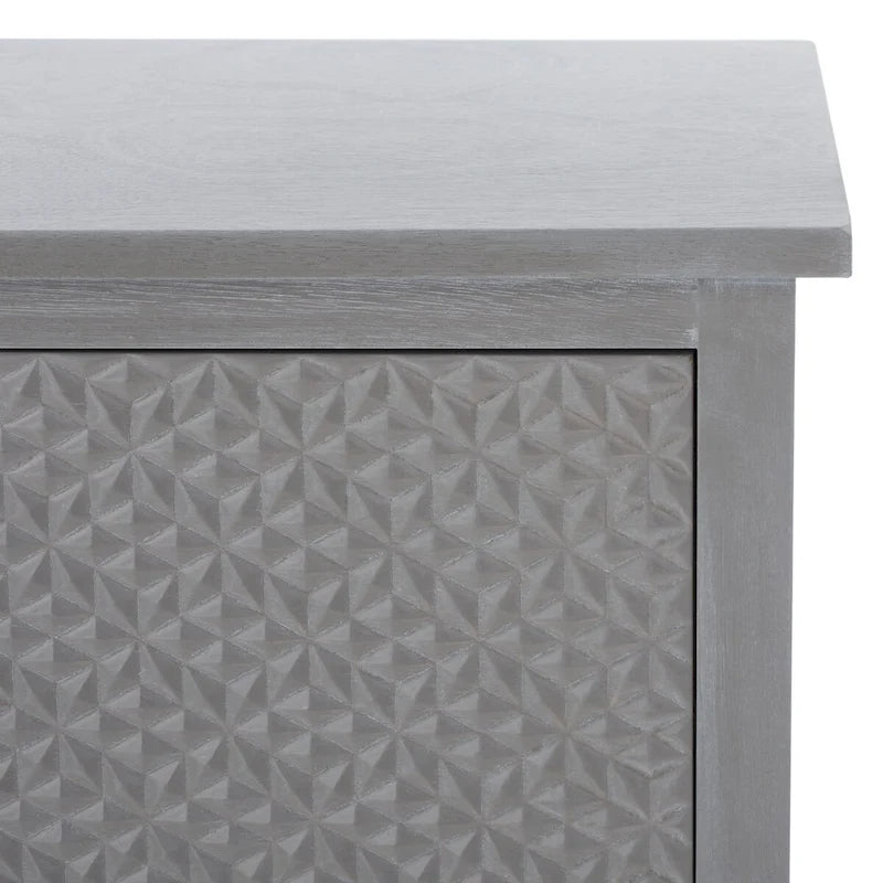 Meuble TV 2 portes 1 étagère - 47 L x 16 P x 20 H
