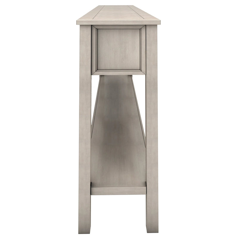 Console d'entrée rustique avec rangement