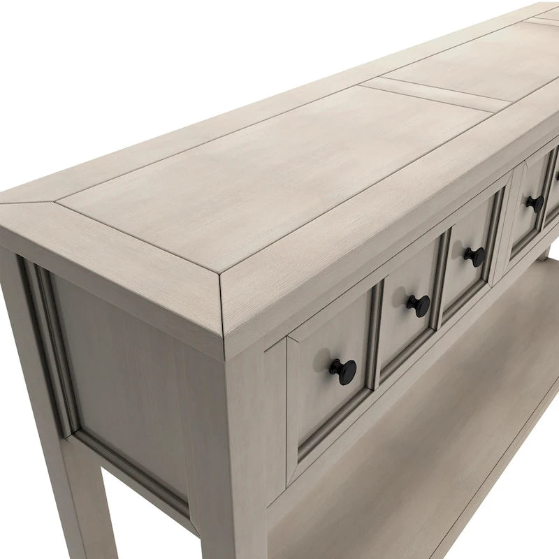 Console d'entrée rustique avec rangement