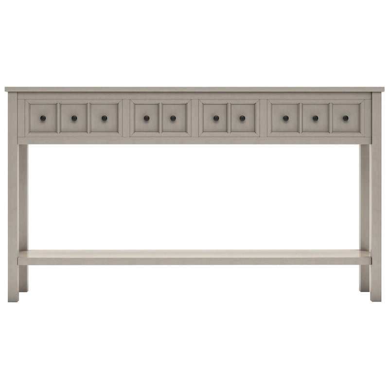 Console d'entrée rustique avec rangement
