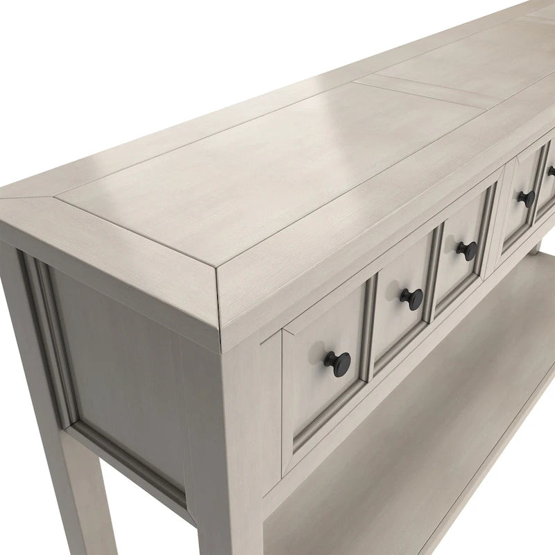 Console d'entrée rustique avec rangement