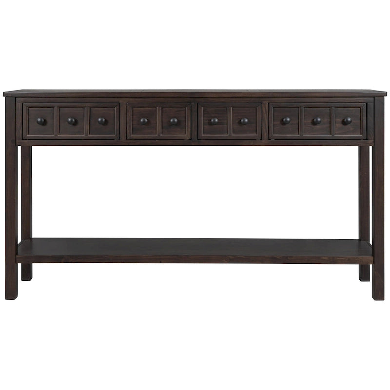 Console d'entrée rustique avec rangement