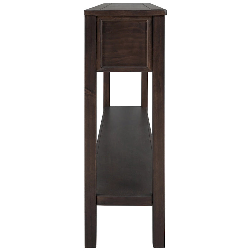Console d'entrée rustique avec rangement