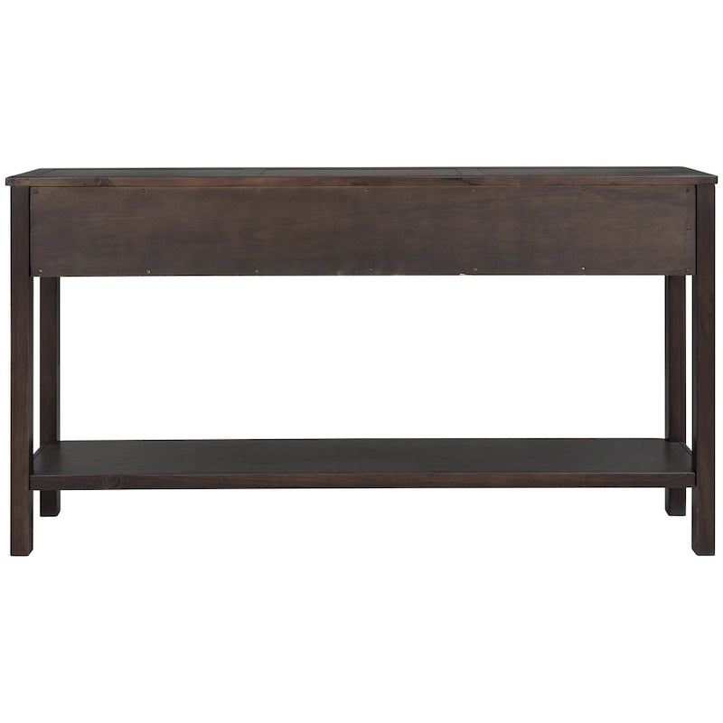 Console d'entrée rustique avec rangement